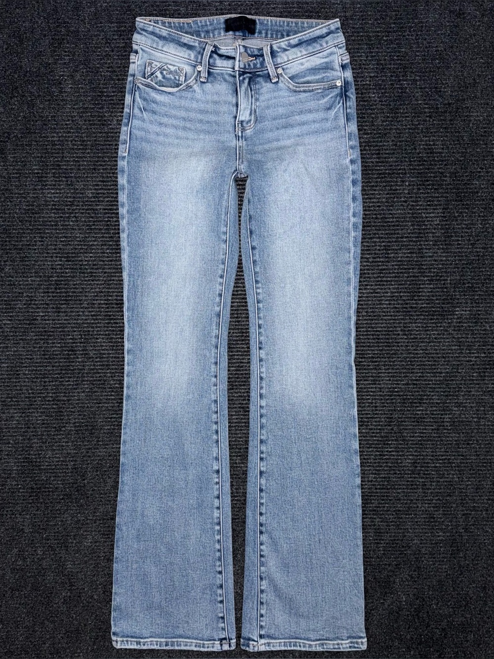 Buckle Black NWOT Fit No 53 Bootcut Stretch Jeans 25x34 LONG Light Blue BBW7014L